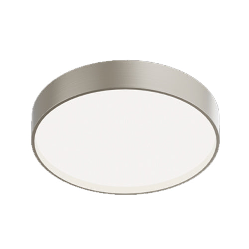 Votatec VO-FB12W15-120-D-5Way /BN, 12″ Flat Band Flush Mount, 5Way CCT & Power Adjustable, 15/13/11/9/7W, 120V, 1000 Lumens, Dimmable, Brushed Nickle