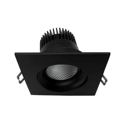 Votatec VO-SP3.5W12-120-D-5WAY /BK, 3.5″ Square Regressed Gimbal, 5Way CCT &Power Adjustable, 12/10/8W, 1000 Lumens, 120V, Dimmable, Black