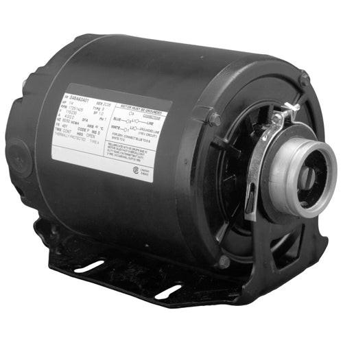 Rotom O3-R2054, 48Y Frame Carbonator Pump Motor, Split Phase, Sleeve Bearing, 1/2 HP, 6.8 Amps, 115/230 Volt, 1/1725 Spd/RPM, CCW Rotation, 1.0 SF, 0.531''×1/2'' Shaft