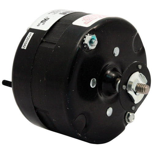 Rotom O4-R1211, 3.3'' Refrigeration Hubless Motor, Totally Enclosed, Sleeve Bearing, Shaded Pole, 0.3 Amps, 1/150 HP, 1/1550 Spd/RPM, 230 Voltage, CW Rotation