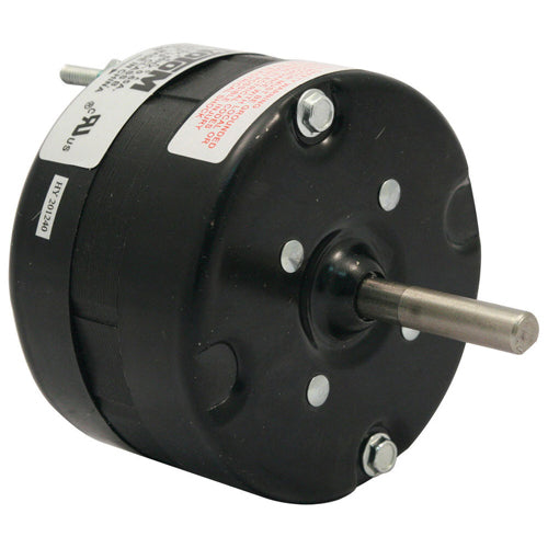 Rotom O6-R265, Ventilation Motor, Totally Enclosed, Sleeve Bearing, 115 Volts, 1/75 HP, 0.65 Amps, 1/1400 Spd/RPM, CW Rotation, 1.63''×5/16'' Shaft