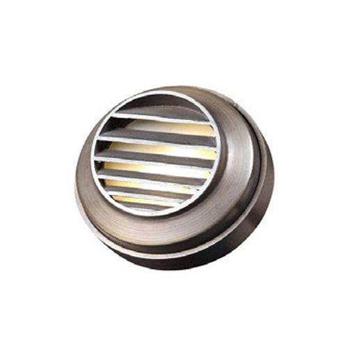ORTECH OD-DKB202, LED Landscape Deck Light with Solid Brass Housing, 12V AC/DC, Frosted Lens