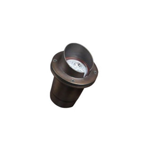 ORTECH OD-UGB201U, LED Inground Light, 12V AC/DC, Clear Lens, Solid Brass Housing