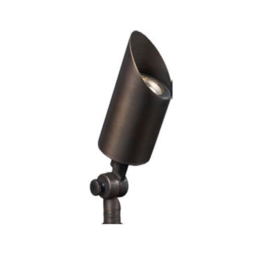 ORTECH OD-UPB203, LED Uplight, 12V AC/DC Frost Lens, Spring Socket, Solid Brass Housing