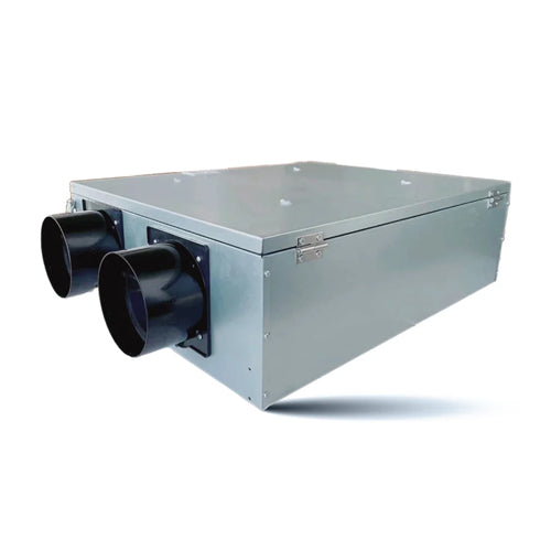 ORTECH ODD-ERV100EC, Cold Climate ECM Energry Recovery Ventilator 87% SRE, EC Fan Motor, 120V 1 Ph 60Hz, 61.8W, 0.52A, 6" Duct