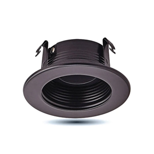 ORTECH ODT2-351RBK, Trim 3" Black Ring and Step Baffle