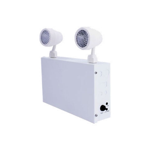 ORTECH OE-212 BP, Dual Head Emergency Lighting, 120/277/347V AC, 260LM, 120 Minutes Emergency Duration With 36Watts Max Battery Pack, 6500K Daylight
