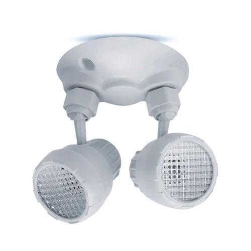 ORTECH OE-703H, 4W Dual Remote Head Emergency Light, 3.6-24V DC, 3.6-24V DC, 6500K/7500K