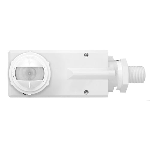 Leviton OFD1Z-ISW, Dimming Daylight Harvesting Passive Infrared (PIR) Smart Occupancy Sensor, End/Fixture Mount, 120-277 VAC, IP66, White