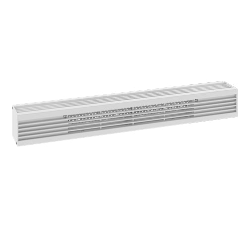 OUELLET OMP0458BL, Mini Aluminum Electric Baseboard Heater, 208V, 450 Watts, 1-phase, White