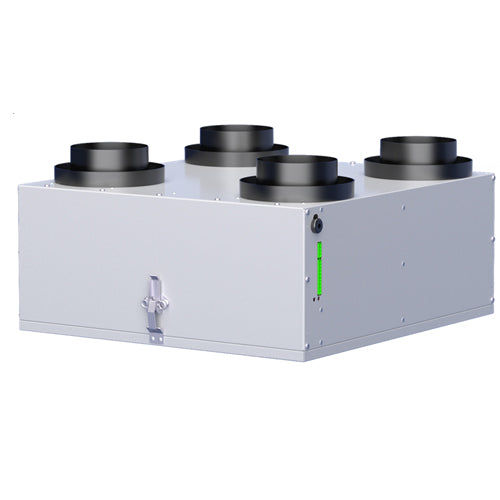 OUELLET OSAME115RT-R, ERV - Energy Recovery Ventilator 113 cfm with Recirculation Top Port, Reverse Air Flow