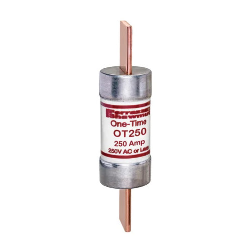 Mersen OT250, OT 250A Class K5 Fuse, Fast-Acting, 250VAC/DC, Blade Type
