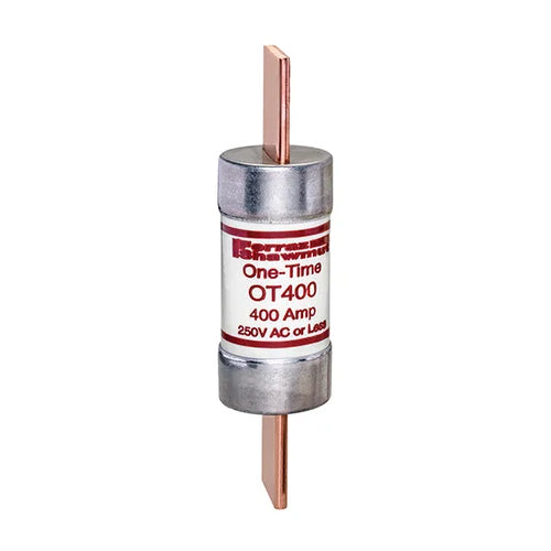 Mersen OT400, OT 400A Class K5 Fuse, Fast-Acting, 250VAC/DC, Blade Type