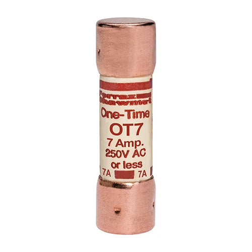 Mersen OT7, OT 7A Class K5 Fuse, Fast-Acting, 250VAC/DC, Ferrule Type