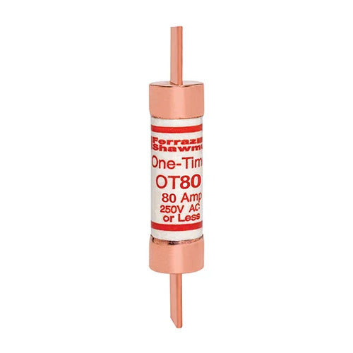 Mersen OT80, OT 80A Class K5 Fuse, Fast-Acting, 250VAC/DC, Blade Type