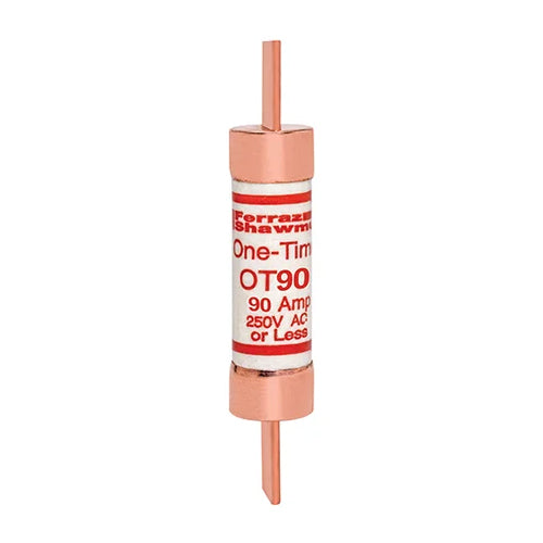 Mersen OT90, OT 90A Class K5 Fuse, Fast-Acting, 250VAC/DC, Blade Type