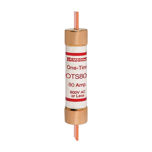 Mersen OTS80, OTS 80A Class K5 Fuse, Fast-Acting, 600VAC/300VDC, Blade Type