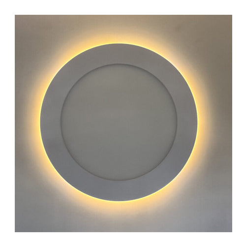 Votatec P02106-NL-12W, 6″ LED Recessed Panel Night Light, 12W+3W, 1000LM+150LM, CCT Adjustable With Night Light 2200K, 120V, Dimmable, White