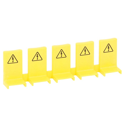 Lovato P1X9130, Kit of 5 Isolating Safety Covers for Unused Busbar Terminals
