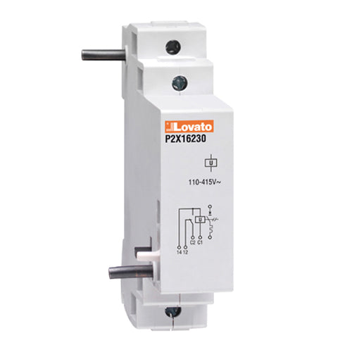 Lovato P2X16230, Shunt Trip Release for Miniature Circuit Breakers 80...125A, 110...415V 50/60Hz, Side Mount