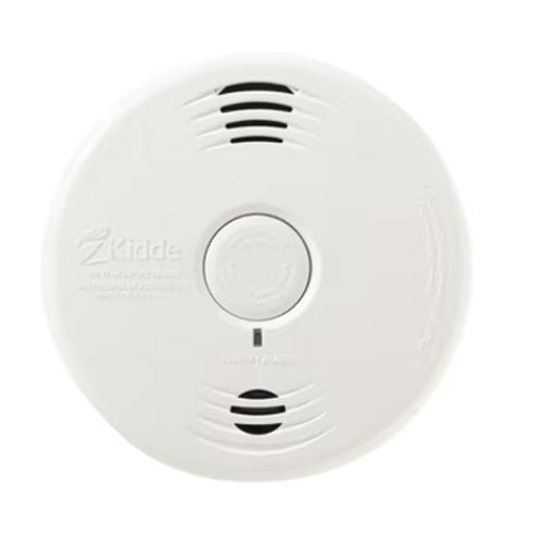 Kidde P3010H-CA, Worry Free Hallway 10 Year Photoelectric Smoke Alarm with LED Safety Light, Operated by 10 Year Sealed Lithium Battery