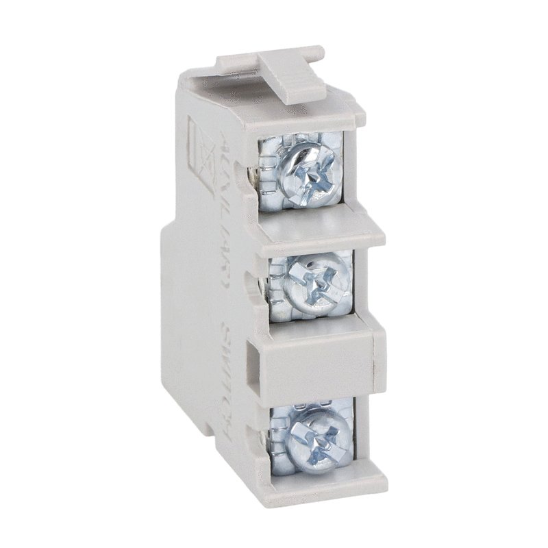 Lovato P5X1011UL, Add-On Auxiliary Contact for for UL Certified MCCBs, One Changeover Contact, Screw Terminals