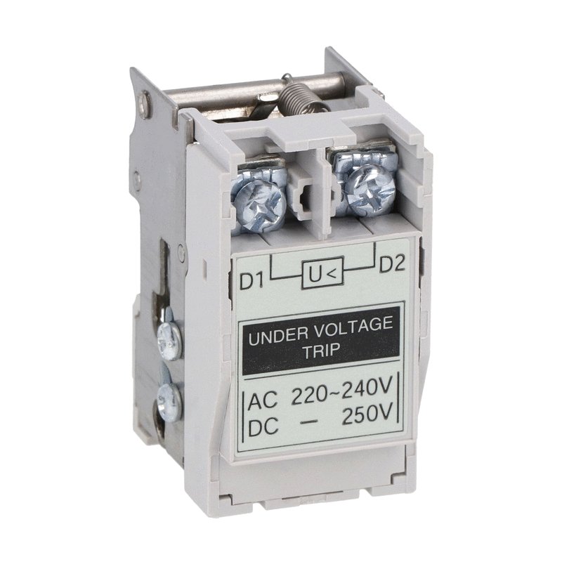 Lovato P5X14E230UL, Undervoltage Trip Release for P5ME UL Certified, 220...240VAC - 250VDC