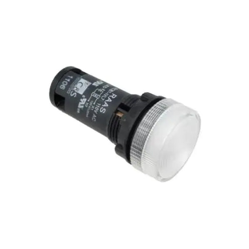 Techspan PB-B7IVL77110V, Integrated LED Pilot Lamp, 110V, Clear