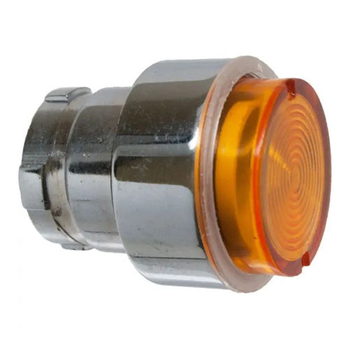 Techspan PB-BWL15, Illuminated Projecting Push Button, Spring Return, For LED, Amber