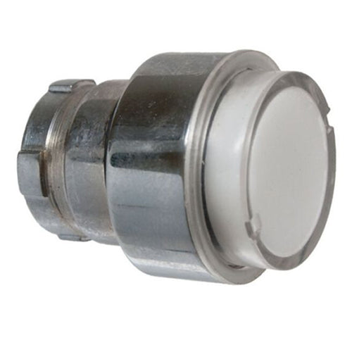 Techspan PB-BWL17, Illuminated Projecting Push Button, Spring Return, For LED, Clear