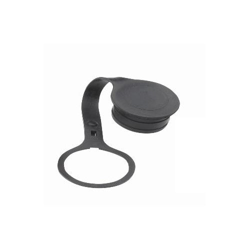 Leviton PC3430, Closure Cap for Pin & Sleeve Inlets and Plugs, 30 Amp, 32 Amp, 3-4 Wire, IP67 and IP44, Black