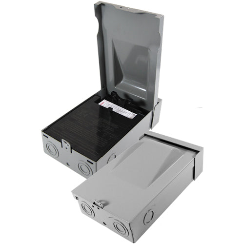 Alltemp PD30F, Fused Metal AC Disconnect, Single Phase, 60 Amp, Rated NEMA 3R Enclosure