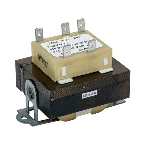 Alltemp PF40224, Class II Foot Mount Transformer, Primary 208/240V, Secondary 24V, 40VA Rating, Terminals Connection