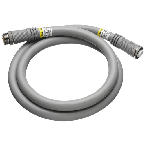 Hubbell PH2002PE005, Double Ended Cable with Male/Female Straight Connectors, 20A 600V AC, 2-Wire, PE Wire Code, 5' Length