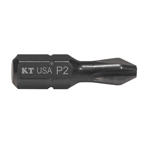 Klein Tools PH215, #2 Phillips Insert Power Driver, 1-Inch 5-Pack