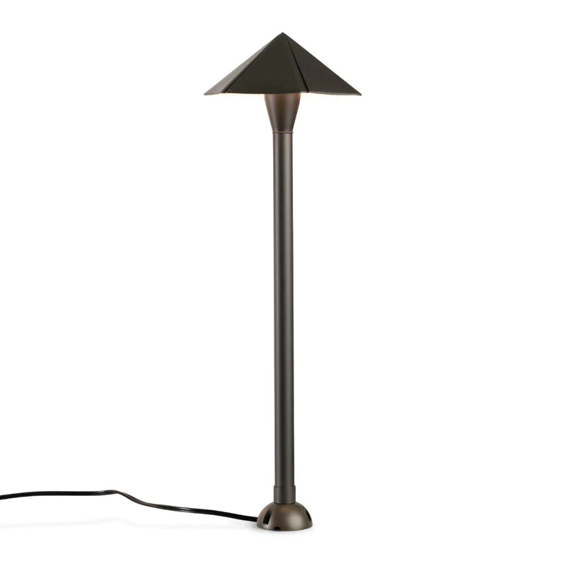 Almas Lighting PL-BB-308-NL, ALMAS Emerald P8 Path Light, 12V, Black Bronze, No Lamp