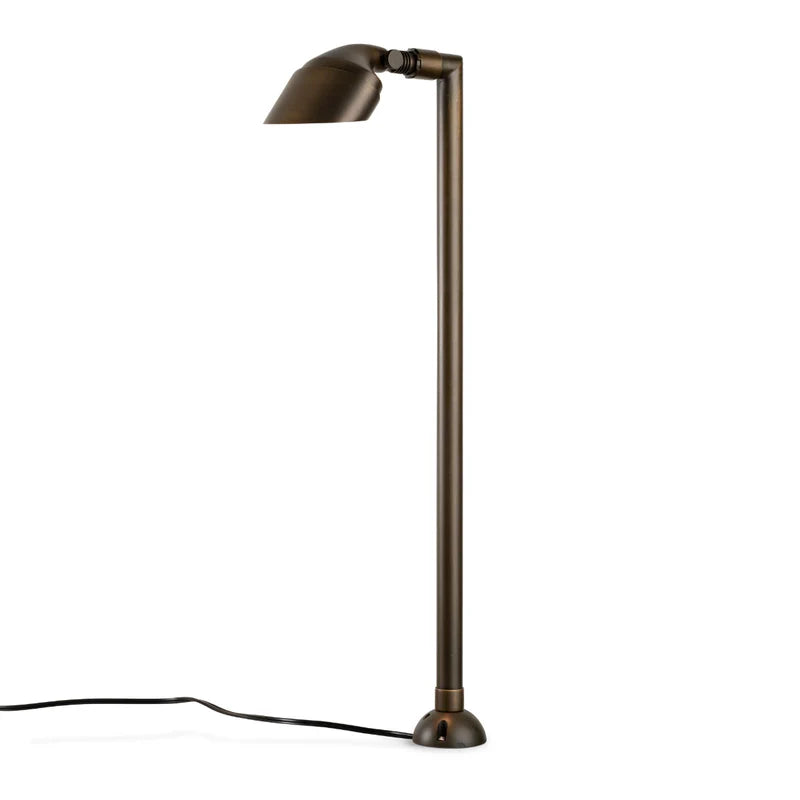 Almas Lighting PL-LB-310-NL, ALMAS Emerald P10 Path Light, 12V, Light Bronze, No Lamp