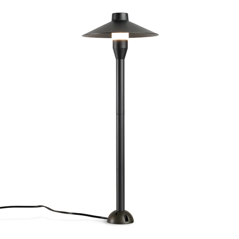 Almas Lighting PL-MB3W-302-3000K, ALMAS Emerald P2 Path Light, 3W, 12V, 3000K Warm White, 300 Lumens, 270° Beam Angle, 85 CRI, Metal Black
