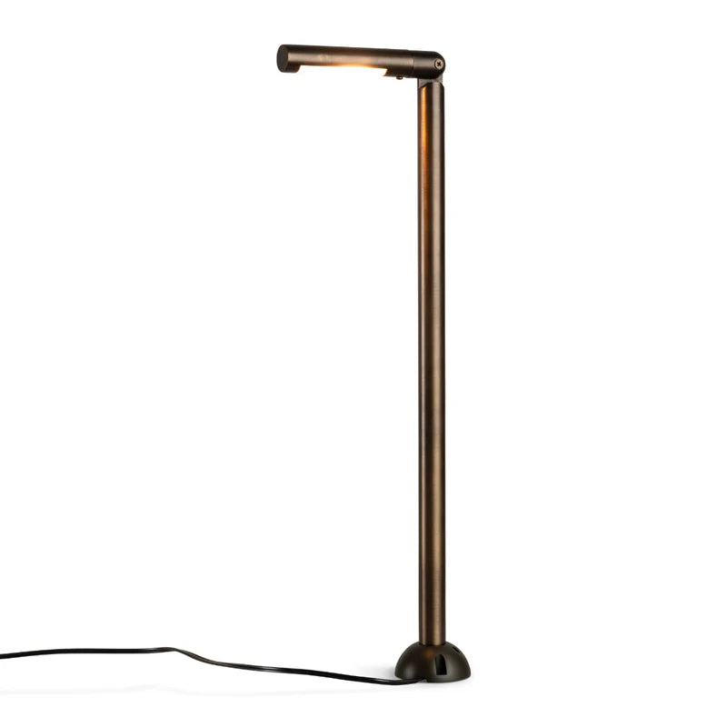 Almas Lighting PL-AB-311-NL, ALMAS Emerald P11 Path Light, 12V, Antique Bronze, No Lamp