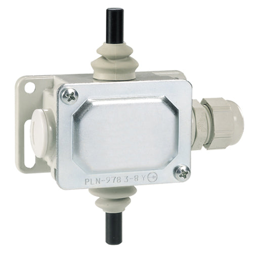 Lovato PLN978, Metal Limit Switch, PL Series, Bi-Directional, Rod Plunger, Contacts 2NC, IP65