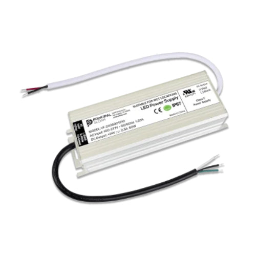 Principal Sloan P-OH060-24-EC, PLPOH06024EC, 24VDC Single Power Supply, Energizer Series, 60W, 50 Packs