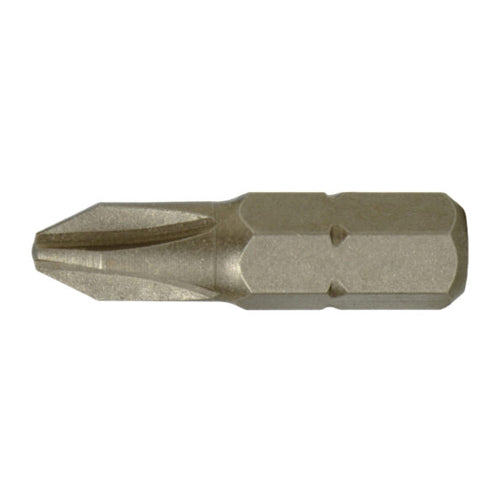 UCAN PR21, No. 2 x 1 Phillips Bit, Reduced Shank, 25 Packs