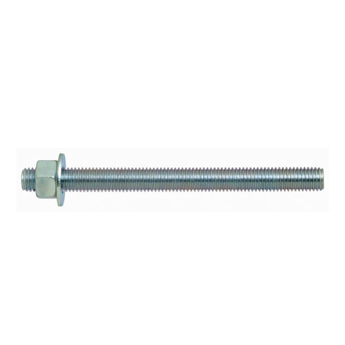 UCAN PRA G3412, Anchor Rod Assemblies: Iso Grade 5.8 Steel Rod, Galvanized Astm A153 Class C, 3/4″ x 12″, 6 Packs