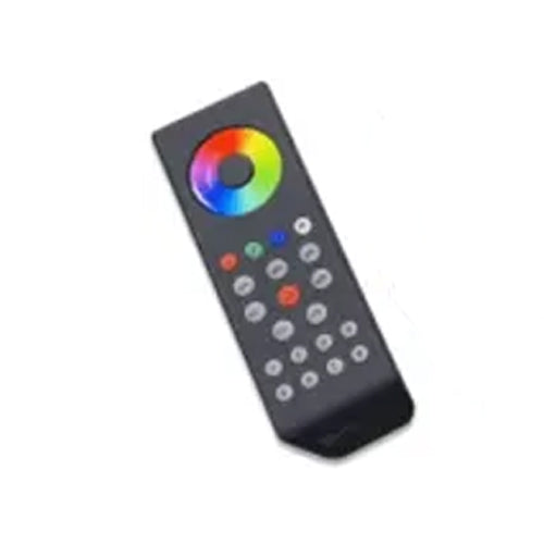 Principal Sloan PS-R2819, RF Touch Wheel RGBW Remote, Compatible with PS-C1009, Powered by 3×AAA Battery