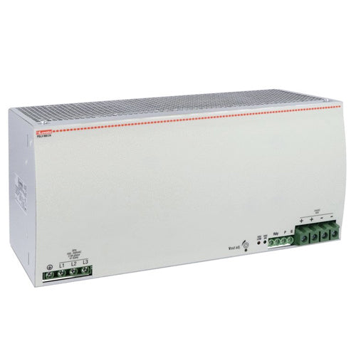 Lovato PSL396024, Din Rail Mount Switching Power Supplies with Maximum Functionality PSL Series, Three-Phase, Rated Output Voltage 24VDC, Rated Output Current 40A, Output Power 960W