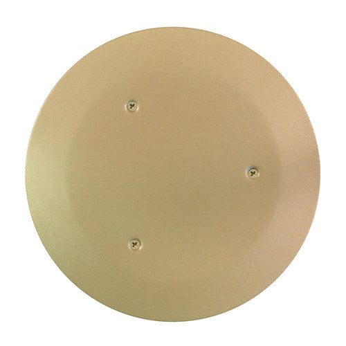 Leviton PT5AB-B, Abandonment Floor Plate, For Use with Leviton 5'' Poke Through Floor Box (PT500), Brass