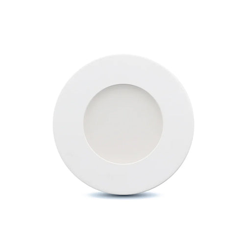 ORTECH PUK SS-WH, 2.2W Super Slim Puck Light, 12V DC, 150LM, 3000K/5000K, 120° Beam Angle, Dimmable, White Trim