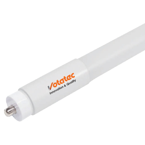 Votatec PV-8FT-42WABOFL-50K, 8FT Glass T8 Tube with Plastic Coating, 42W, 120-277V, Type A+B, 5000K Natural Light, 5500 Lumens, G13 Base, Dimmable