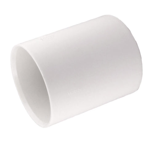 IPEX 029006, IPEX Super Duct Fittings, PVC Coupling, Solvent Weld, SWC060, 6 Inches Size, White