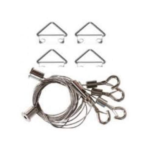 AALED AA-HangingKits, Aircraft Cable Hanging Kits for LED Panel Light